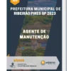 Apostila Agente De Manutenção Prefeitura de Ribeirão Pires SP 2023