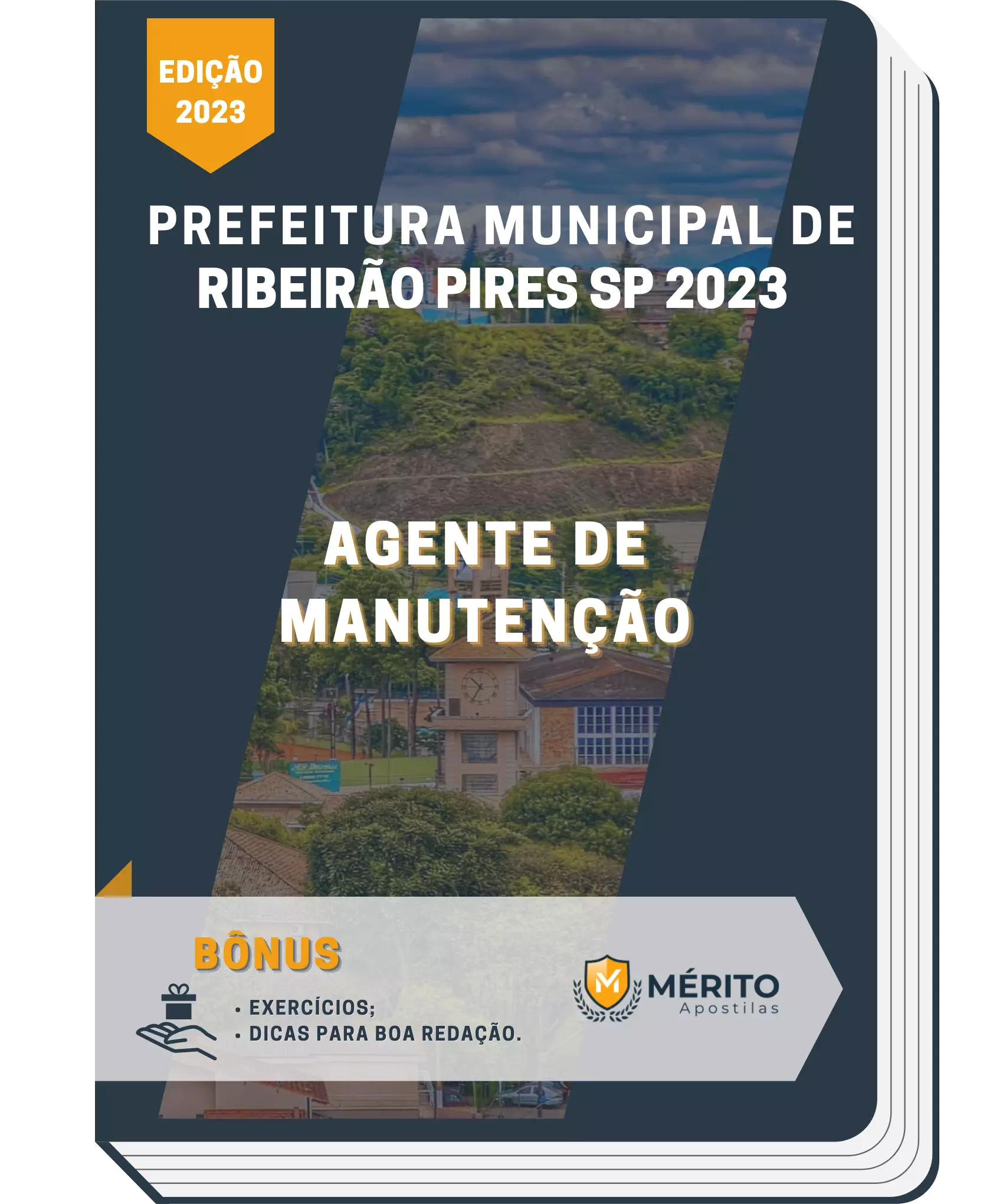 Apostila Agente De Manutenção Prefeitura de Ribeirão Pires SP 2023