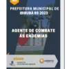 Apostila Agente de Combate às Endemias Prefeitura Municipal de Ibirubá RS 2023