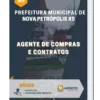 Apostila Agente de Compras e Contratos Prefeitura de Nova Petrópolis RS 2023