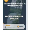 Apostila Agente de Limpeza Pública Prefeitura de Mairiporã SP 2023