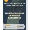 Apostila Agente de Serviços de Higiene e Alimentação Prefeitura de Lagoa Santa GO 2023