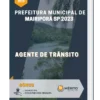 Apostila Agente de Trânsito Prefeitura de Mairiporã SP 2023