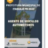 Apostila Agente de Veículos Automotores Prefeitura de Itaguajé PR 2023
