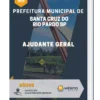 Apostila Ajudante Geral Prefeitura de Santa Cruz do Rio Pardo SP 2023