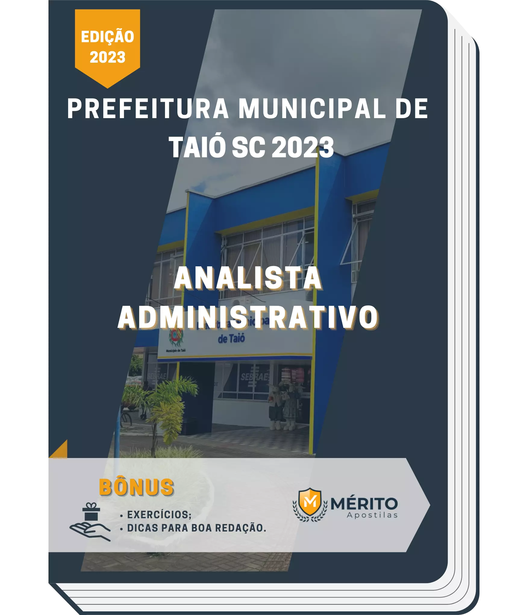 Apostila Analista Administrativo Prefeitura de Taió SC 2023