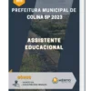 Apostila Assistente Educacional Prefeitura de Colina SP 2023