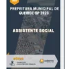 Apostila Assistente Social Prefeitura de Queiroz SP 2023