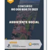Apostila Assistente Social Concurso Rio dos Bois TO 2023