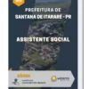Apostila Assistente Social Prefeitura de Santana de Itararé PR 2023