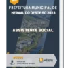 Apostila Assistente Social Prefeitura de Herval do Oeste SC 2023
