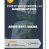 Apostila Assistente Social Prefeitura de Mairiporã SP 2023