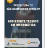 Apostila Assistente Técnico Em Informática Prefeitura de São Lourenço da Serra SP 2023