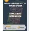 Apostila Auxiliar De Enfermagem Prefeitura de Irapuru SP 2023