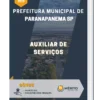 Apostila Auxiliar De Serviços Prefeitura de Paranapanema SP 2023
