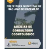 Apostila Auxiliar de Consultório Odontológico Pref de São João de Iracema SP 2023
