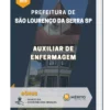 Apostila Auxiliar de Enfermagem Prefeitura de São Lourenço da Serra SP 2023