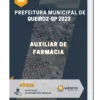 Apostila Auxiliar de Farmácia Prefeitura de Queiroz SP 2023