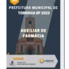 Apostila Auxiliar de Farmácia Prefeitura de Torrinha SP 2023