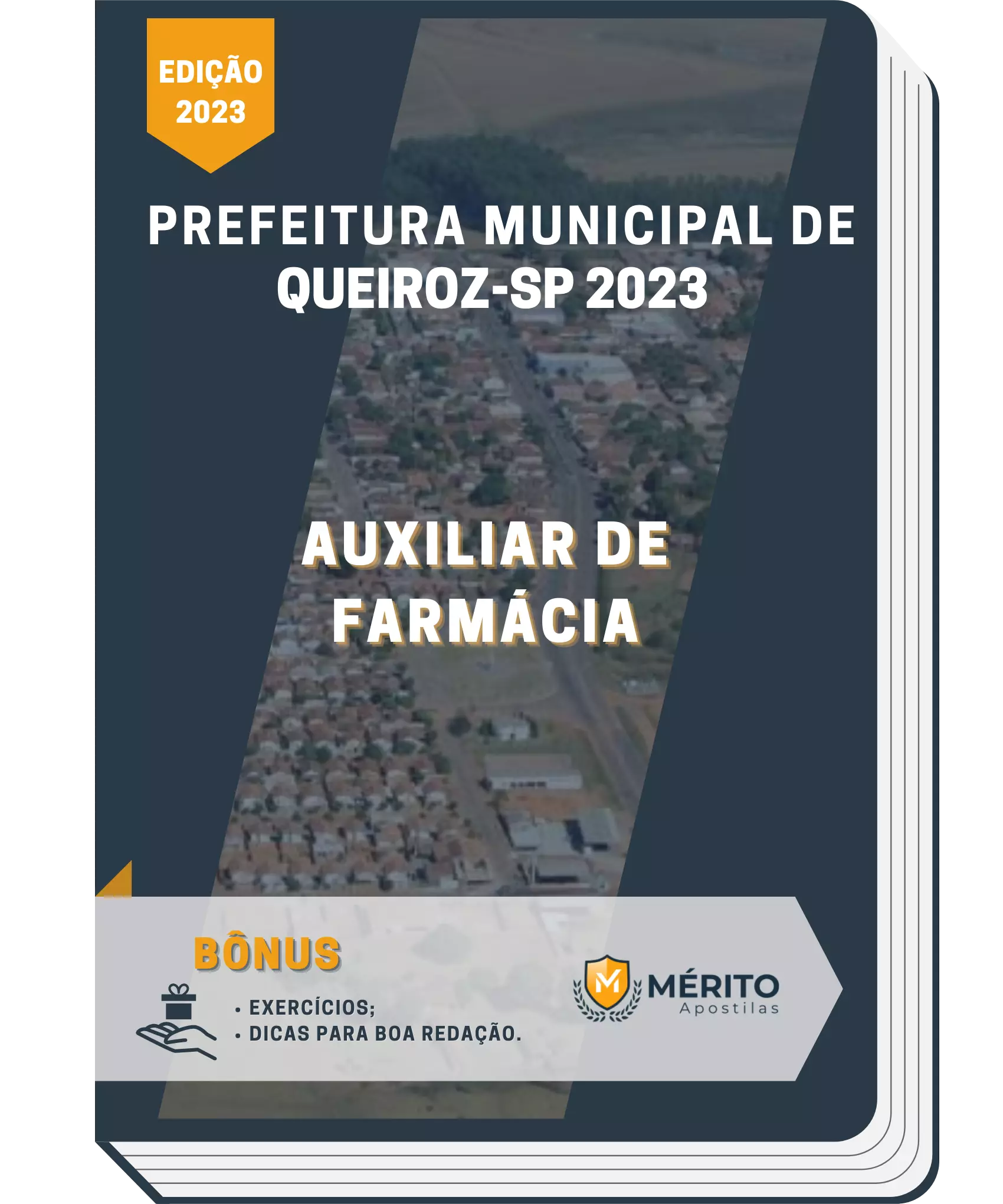 Apostila Auxiliar de Farmácia Prefeitura de Queiroz SP 2023