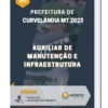 Apostila Auxiliar de Manutenção e Infraestrutura Prefeitura de Curvelândia MT 2023