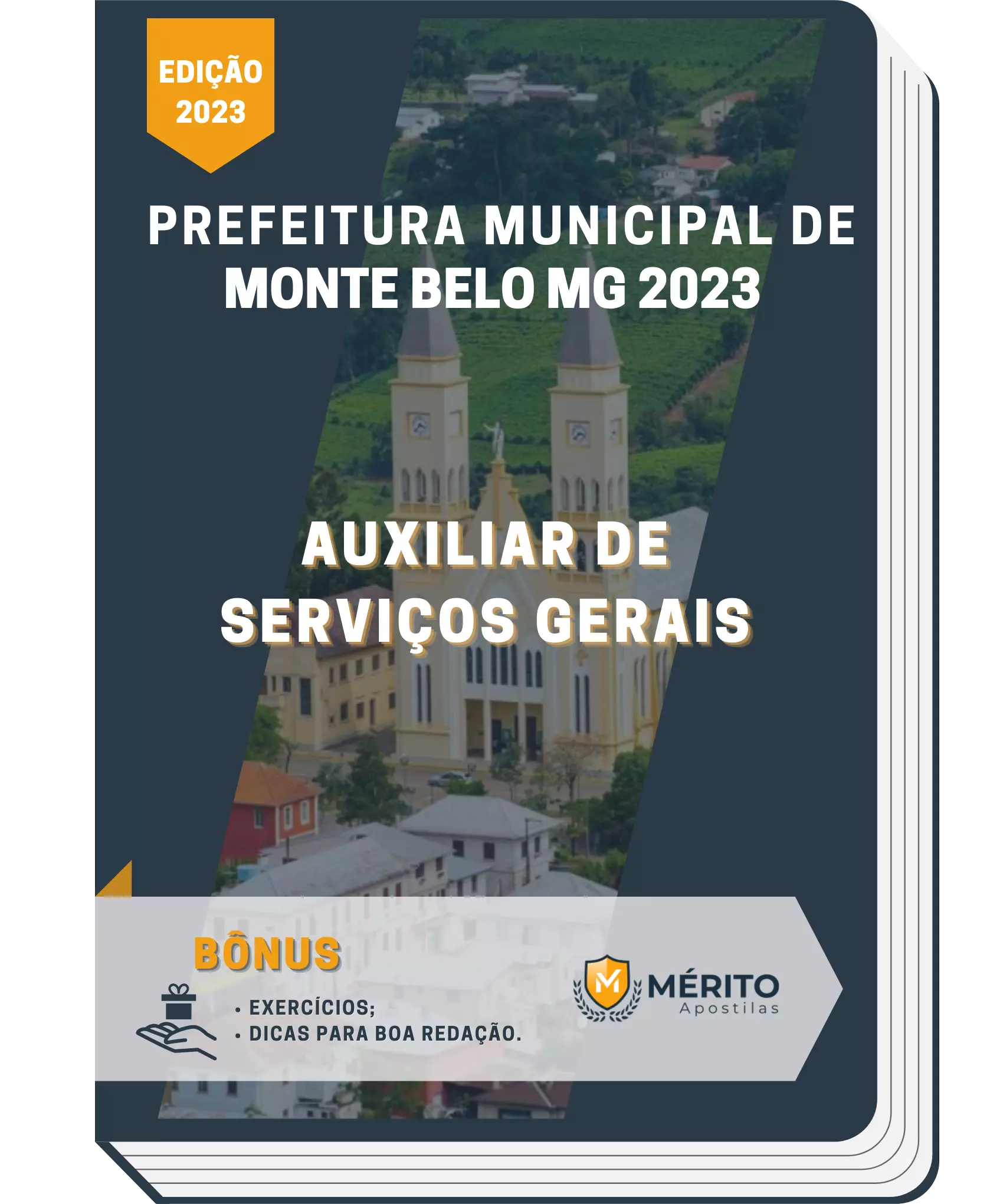 Apostila Auxiliar de Serviços Gerais Prefeitura de Monte Belo MG 2023