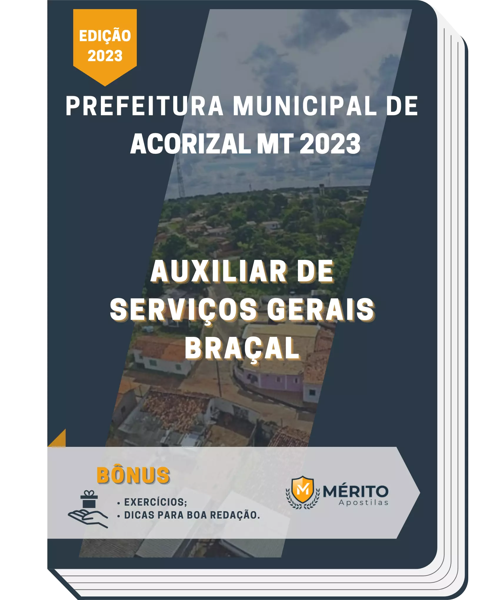 Apostila Auxiliar de Serviços Gerais Braçal Prefeitura de Acorizal MT 2023