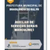 Apostila Auxiliar de Serviços Gerais Masculino I Prefeitura de Brasilândia do Sul PR