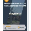 Apostila Berçarista Prefeitura de Santa Cecília do Pavão PR 2023