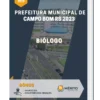 Apostila Biólogo Prefeitura de Campo Bom RS 2023