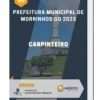 Apostila Carpinteiro Prefeitura de Morrinhos GO 2023