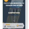 Apostila Carpinteiro Prefeitura de Osvaldo Cruz SP 2023