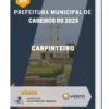 Apostila Carpinteiro Prefeitura de Caseiros RS 2023