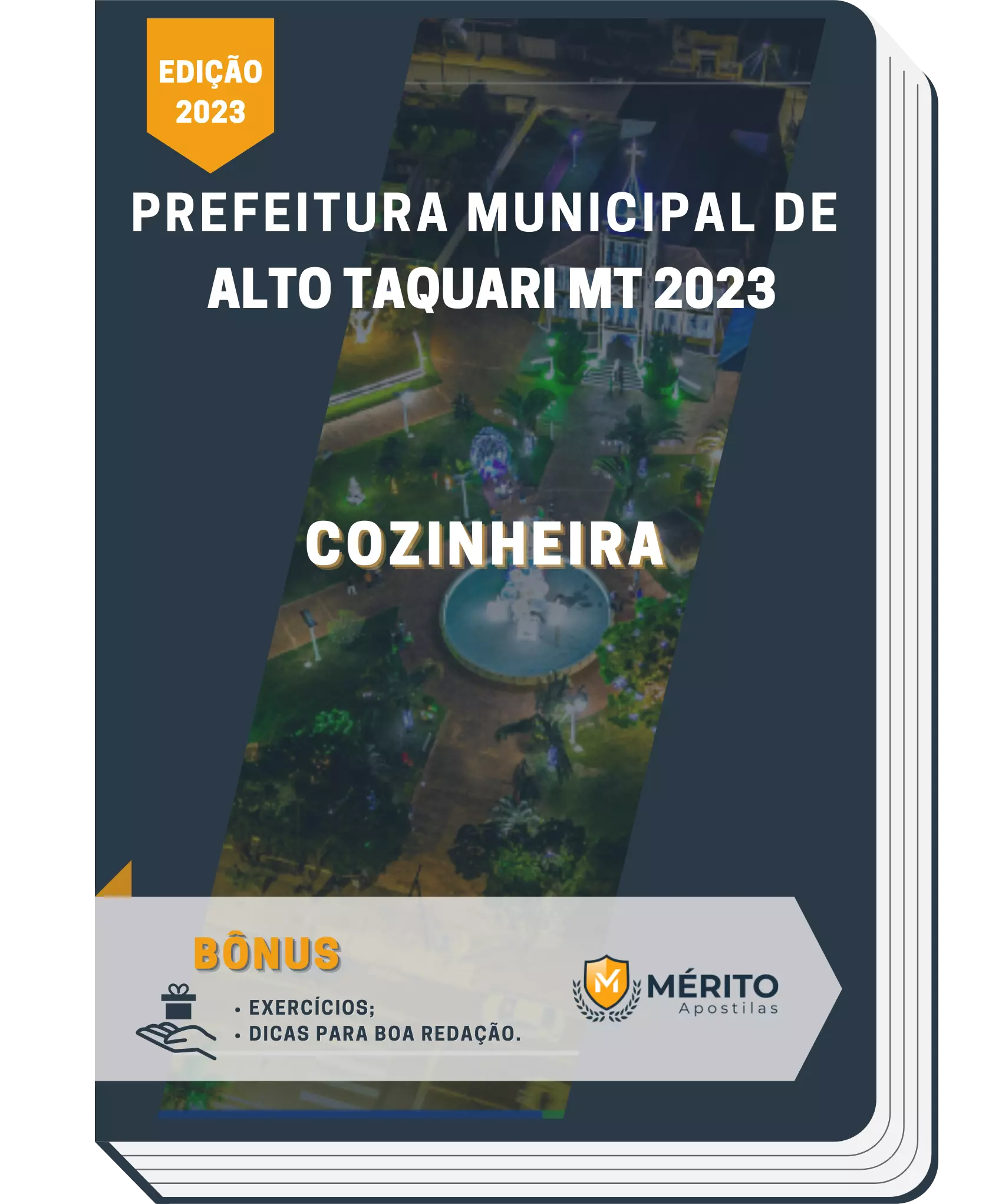 Apostila Cozinheira Prefeitura de Alto Taquari MT