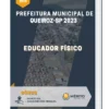 Apostila Educador Físico Prefeitura de Queiroz SP 2023