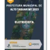 Apostila Eletricista Prefeitura de Alto Taquari MT