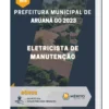 Apostila Eletricista De Manutenção Prefeitura de Aruanã GO 2023