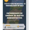 Apostila Encarregado De Unidade De Gestão Administrativa Prefeitura de Ribeirão Pires SP 2023