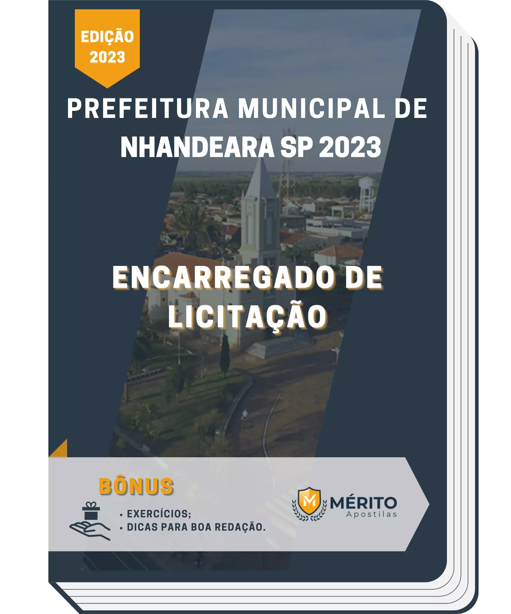 Apostila Encarregado de Licitação Prefeitura de Nhandeara SP 2023