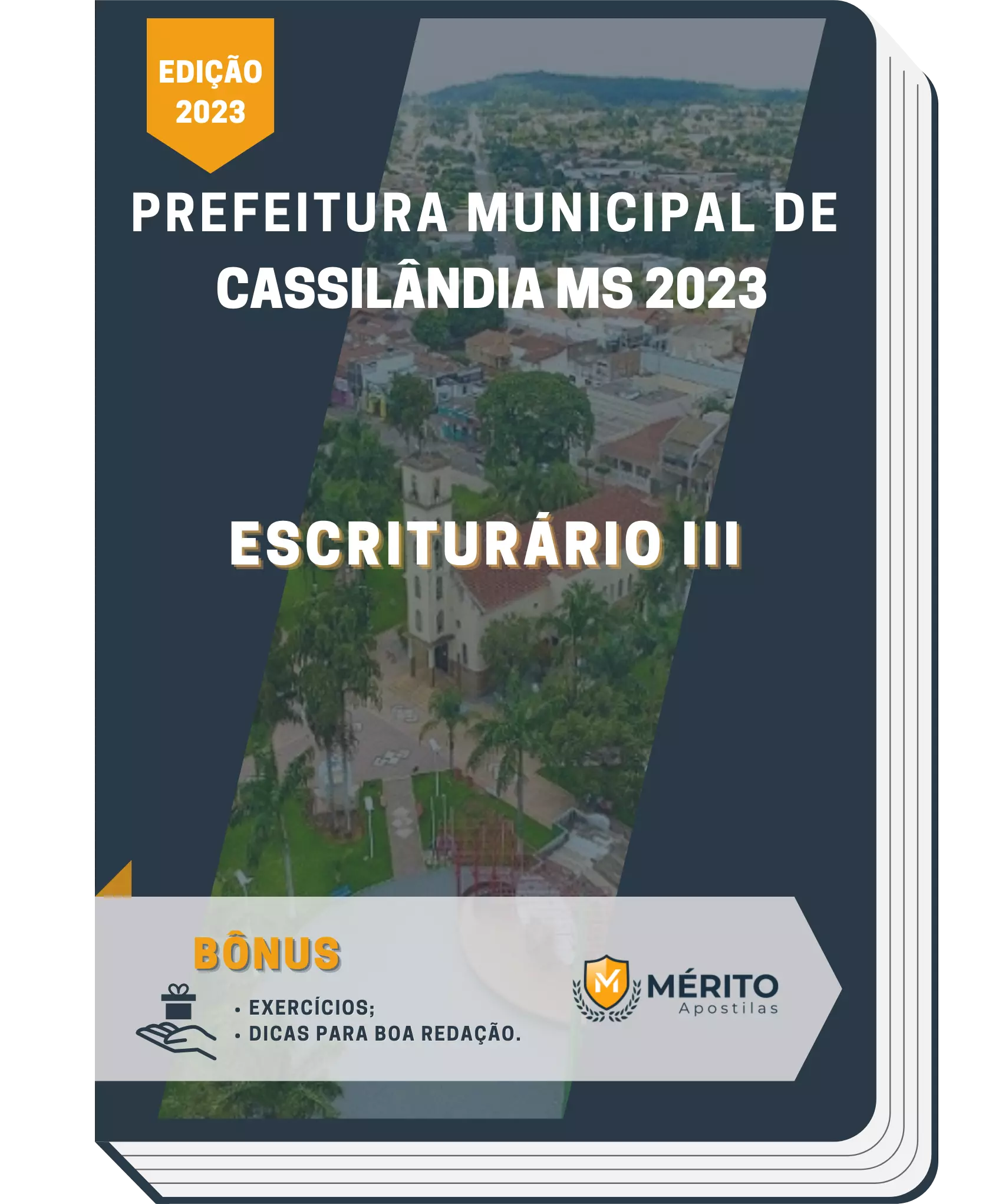 Apostila Escriturário III Prefeitura de Cassilândia MS 2023