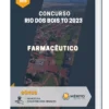 Apostila Farmacêutico Concurso Rio dos Bois TO 2023