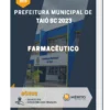 Apostila Farmacêutico Prefeitura de Taió SC 2023