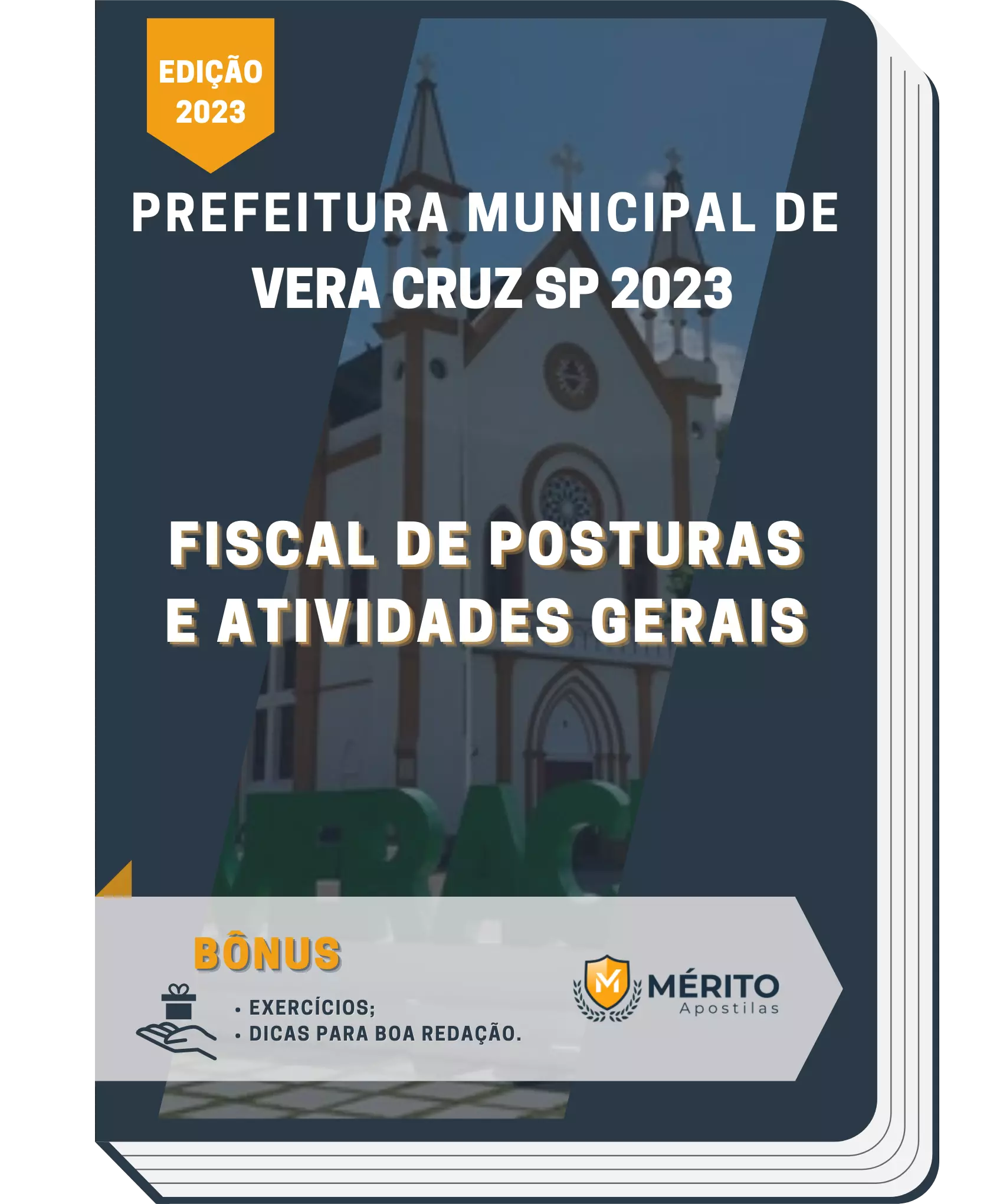 Apostila Fiscal De Posturas E Atividades Gerais Prefeitura de Vera Cruz SP 2023