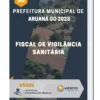 Apostila Fiscal De Vigilância Sanitária Prefeitura de Aruanã GO 2023