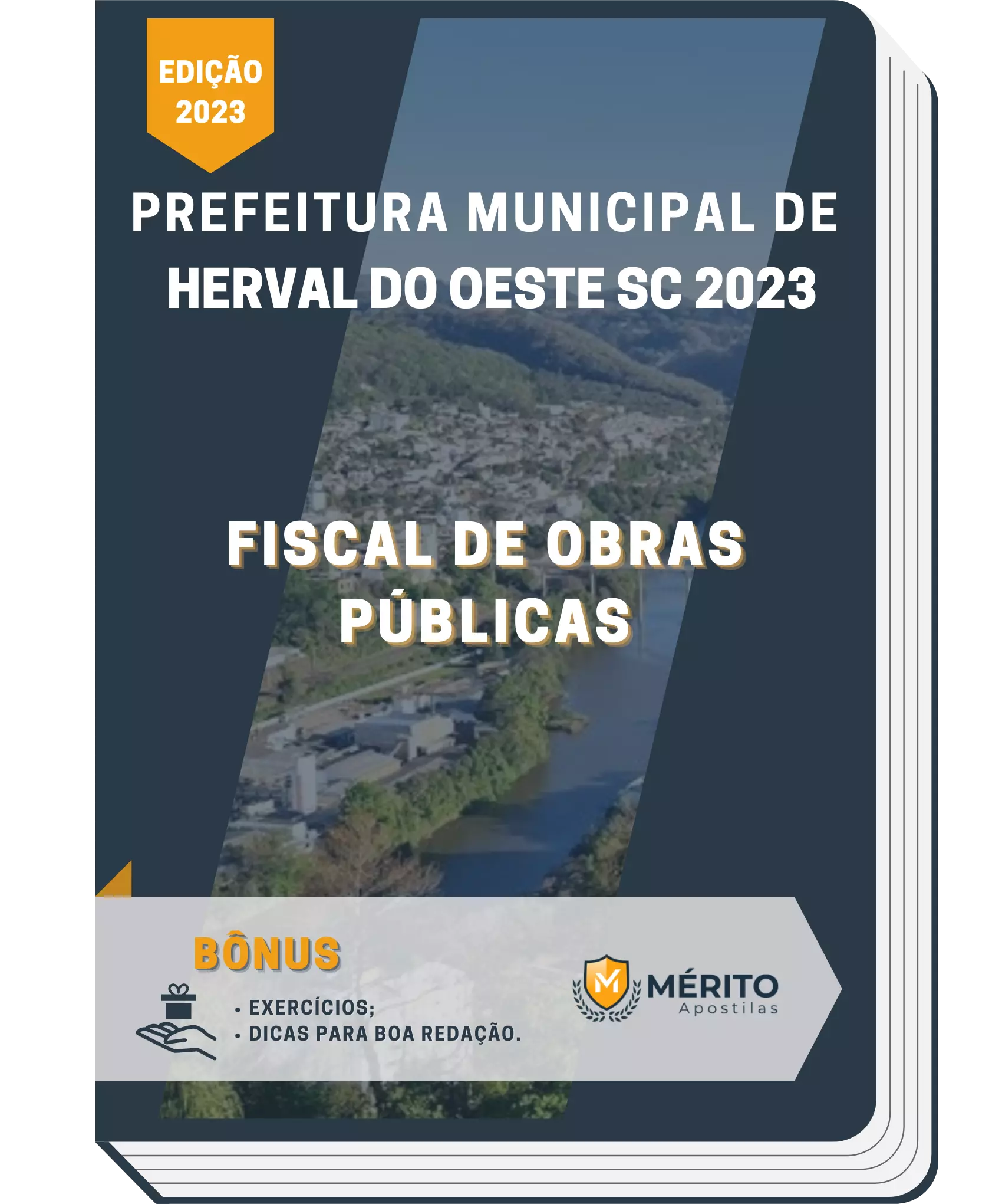 Apostila Fiscal de Obras Públicas Prefeitura de Herval do Oeste SC 2023