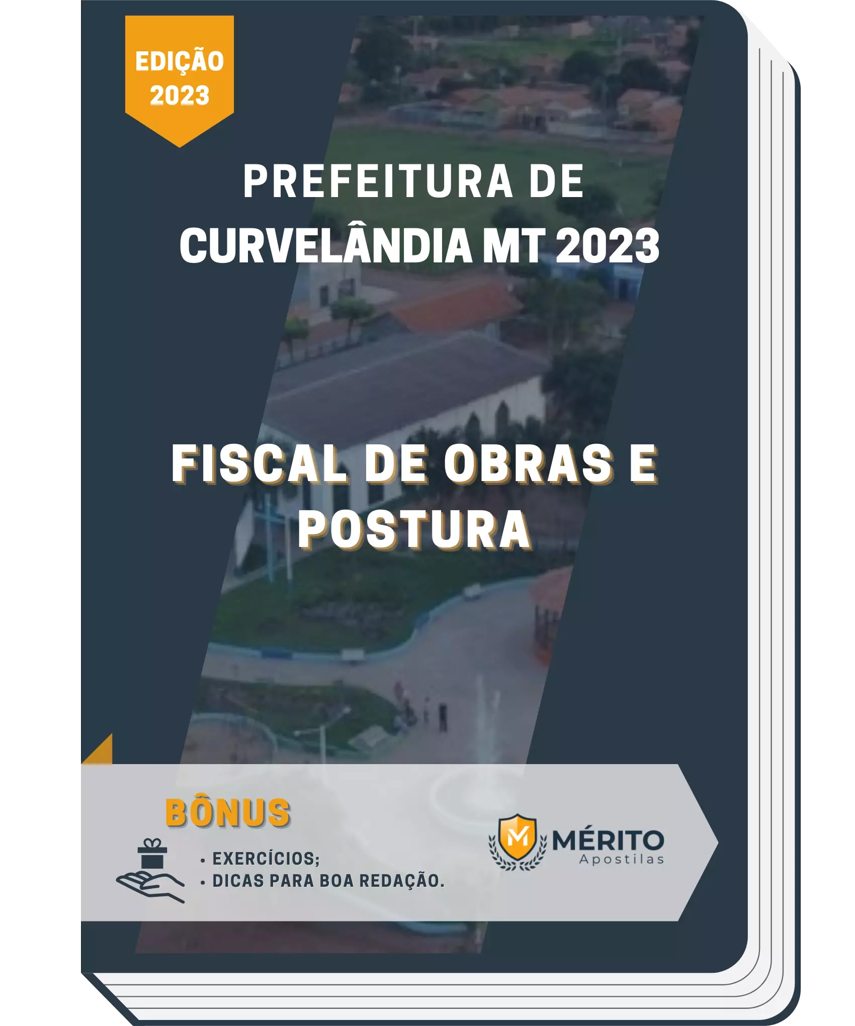 Apostila Fiscal de Obras e Postura Prefeitura de Curvelândia MT 2023