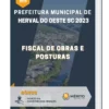 Apostila Fiscal de Obras e Posturas Prefeitura de Herval do Oeste SC 2023