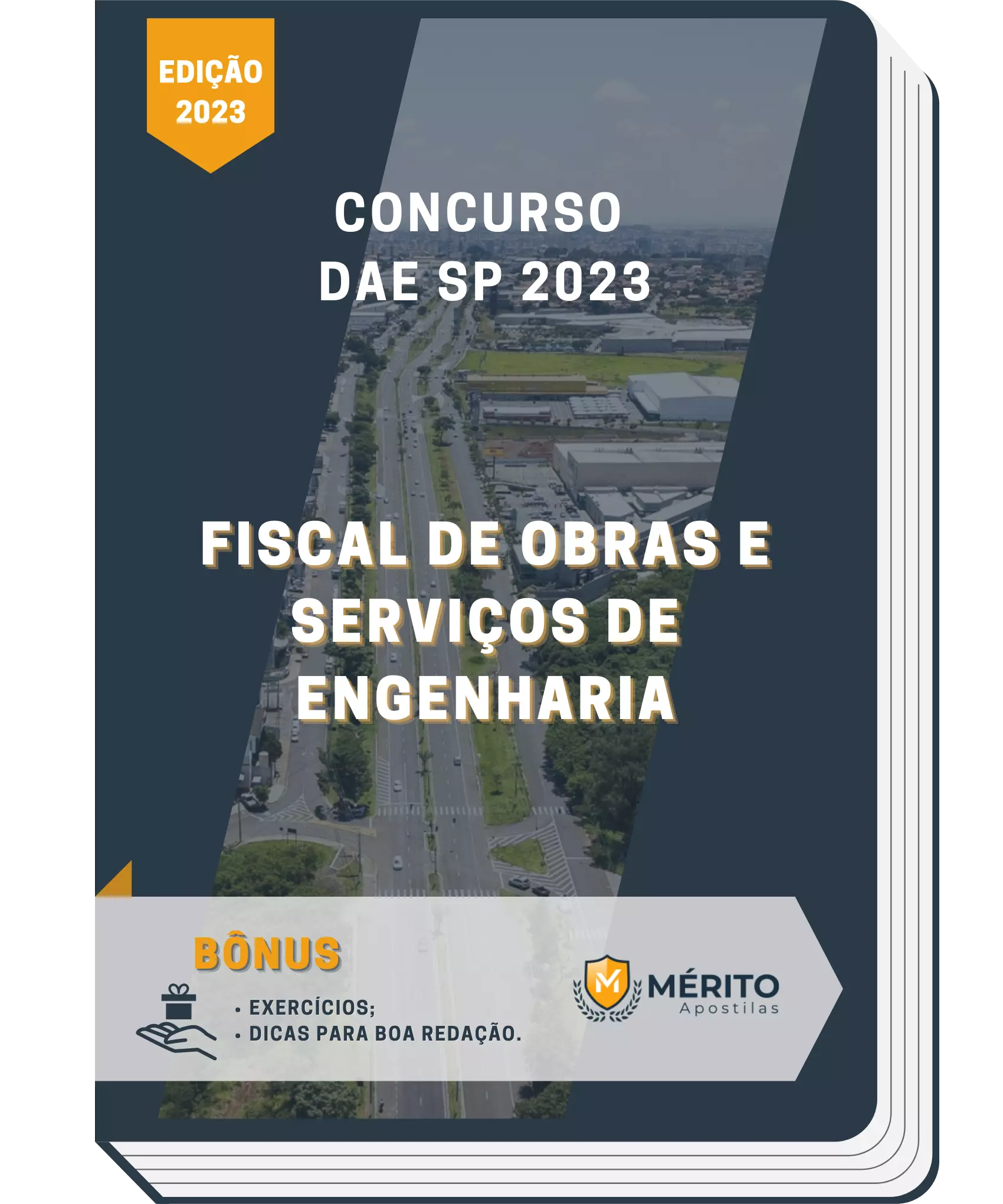 Apostila Fiscal de Obras e Serviços de Engenharia Concurso DAE SP 2023