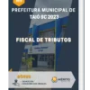 Apostila Fiscal de Tributos Prefeitura de Taió SC 2023