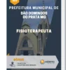 Apostila Fisioterapeuta Prefeitura de São Domingos do Prata MG